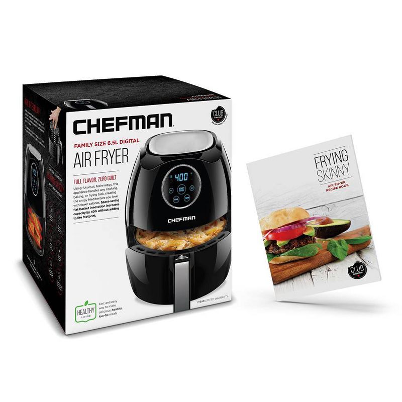 Prestige Nutrifry Black Plastic Electric Digital Touch Airfryer 4.5L
