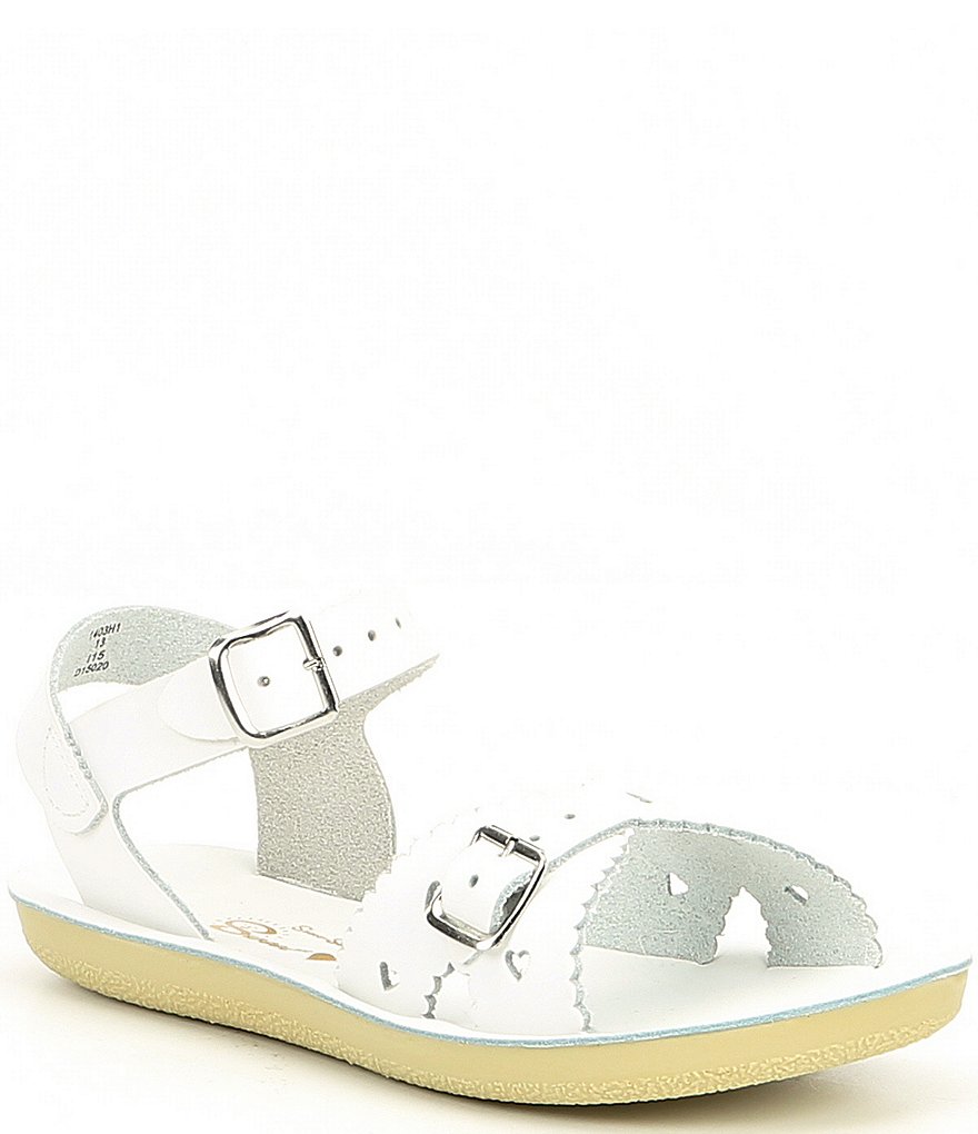 Saltwater Sandals by Hoy Girls' Sun-San Sweetheart Water Friendly Sandals (Infant)
