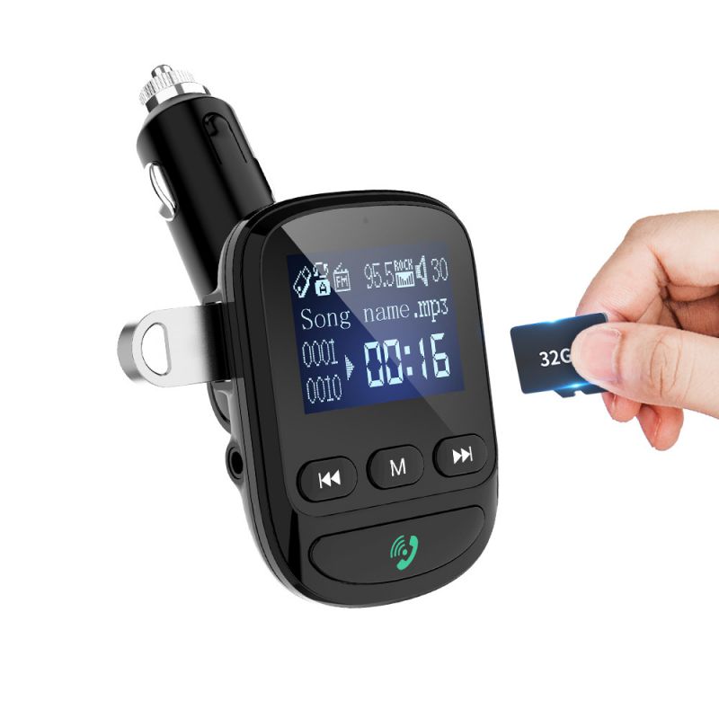 BT06Q Car Bluetooth Hands Free MP3 Player FM Transmitter Car Charger