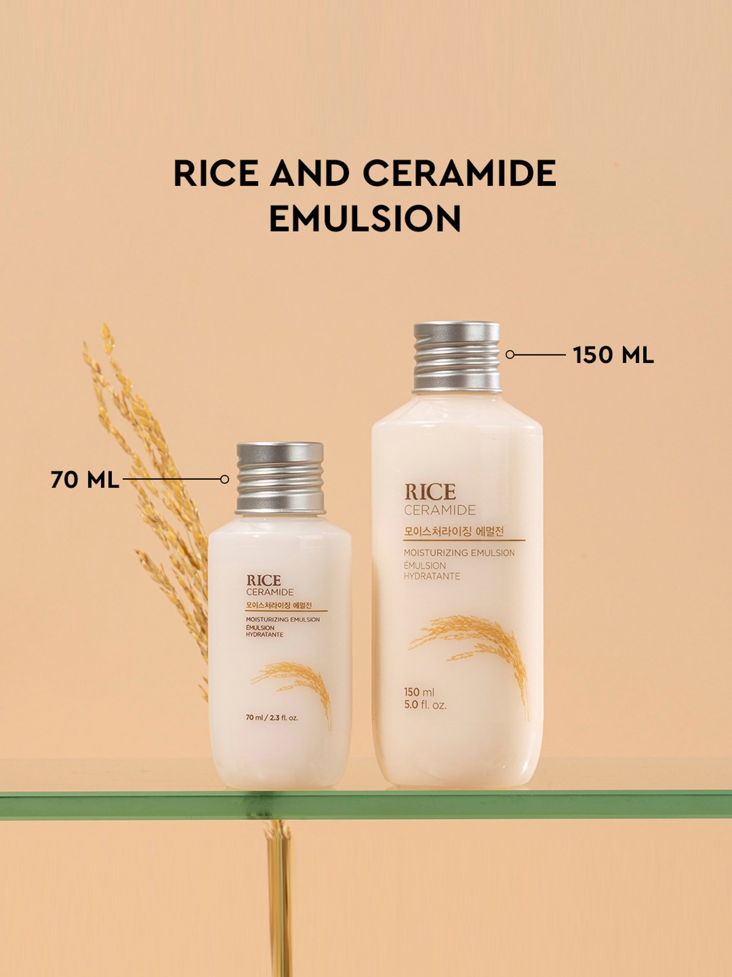 The Face Shop Rice Ceramide Moisturizing Emulsion - 70 ml