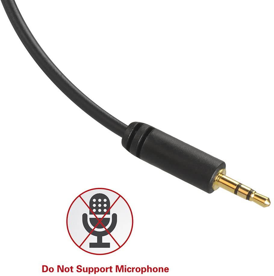 2.5mm Male to 3.5mm Female Stereo Jack Cable Adapter