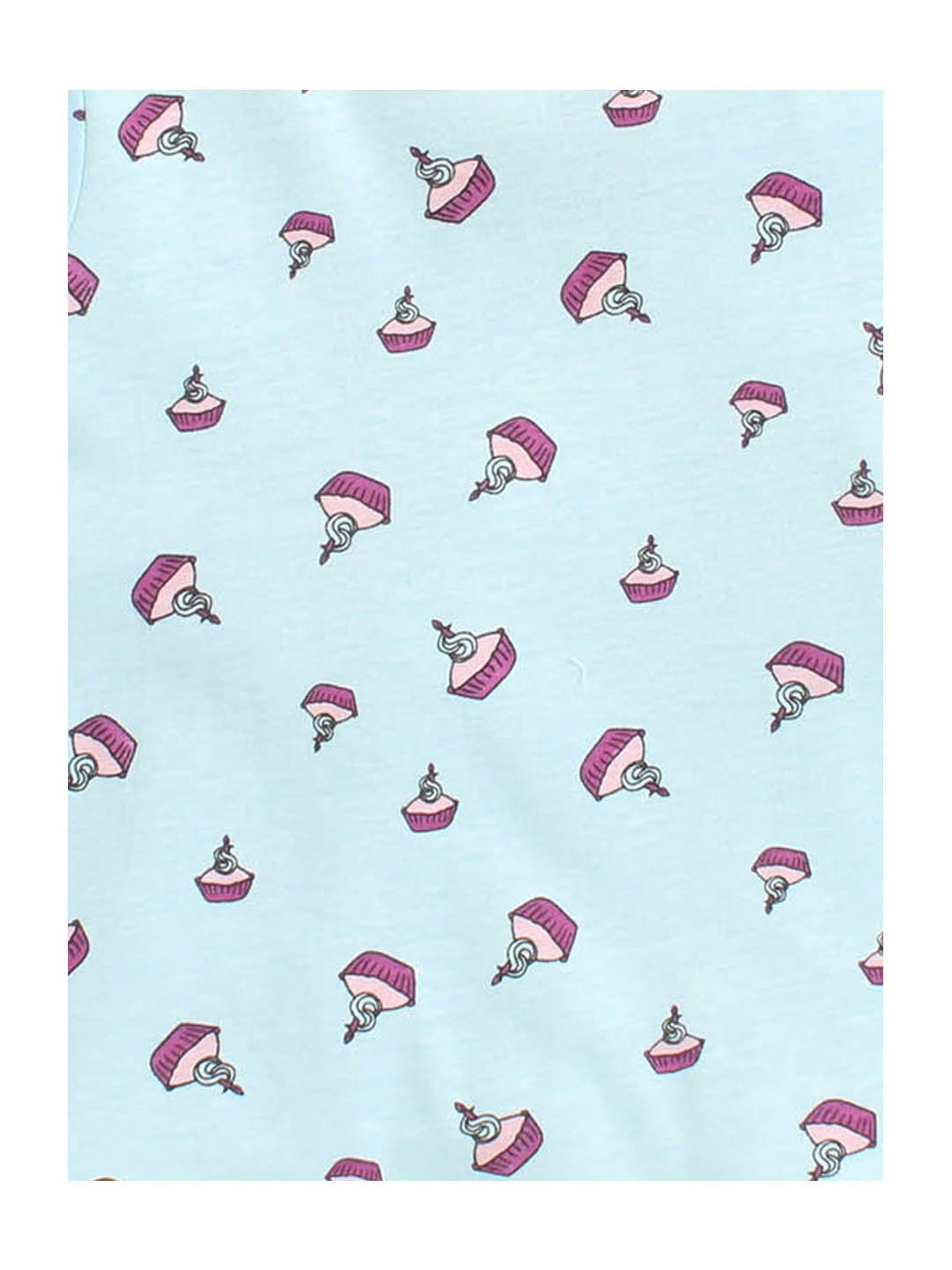 Bumzee Kids Multicolor Printed T-Shirts with Shorts (Pack Of 2)