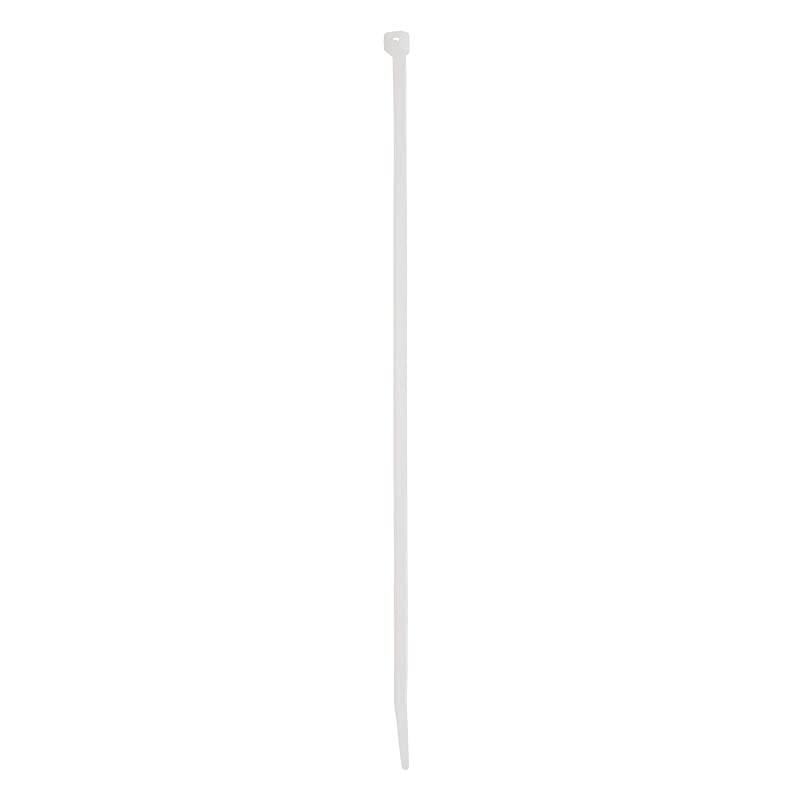 10 Inch Nylon Cable Tie Multipurpose Zip Ties, White (500 Pack)