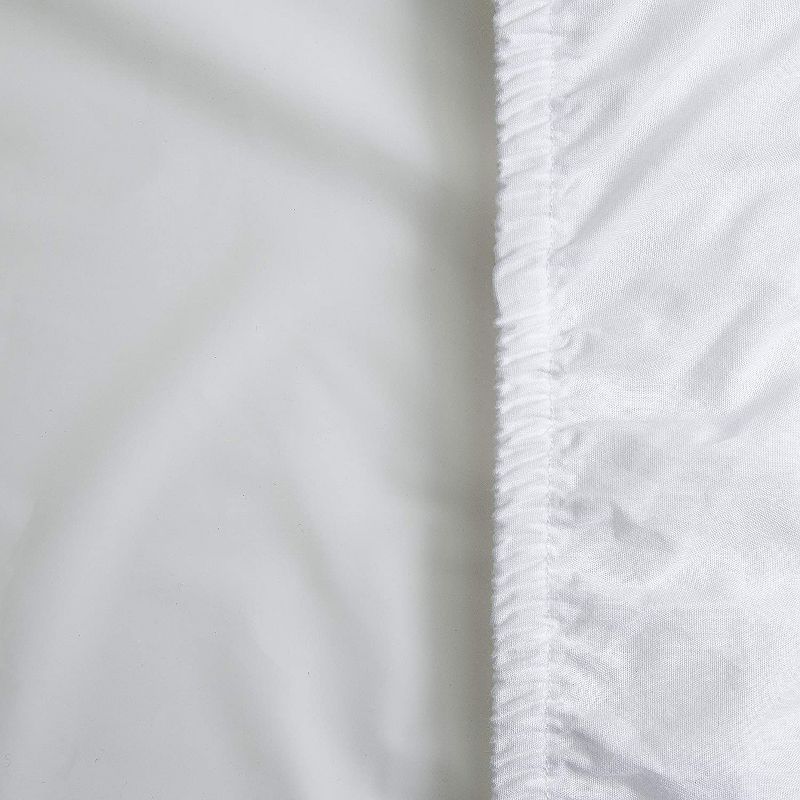 JumpOff Jo Fitted Bassinet Sheet, Flexible Fit Bassinet Sheet for Oval, Rectangle, Hourglass Standard Sized Mattresses, 16" x 32", Mama Bear Blue