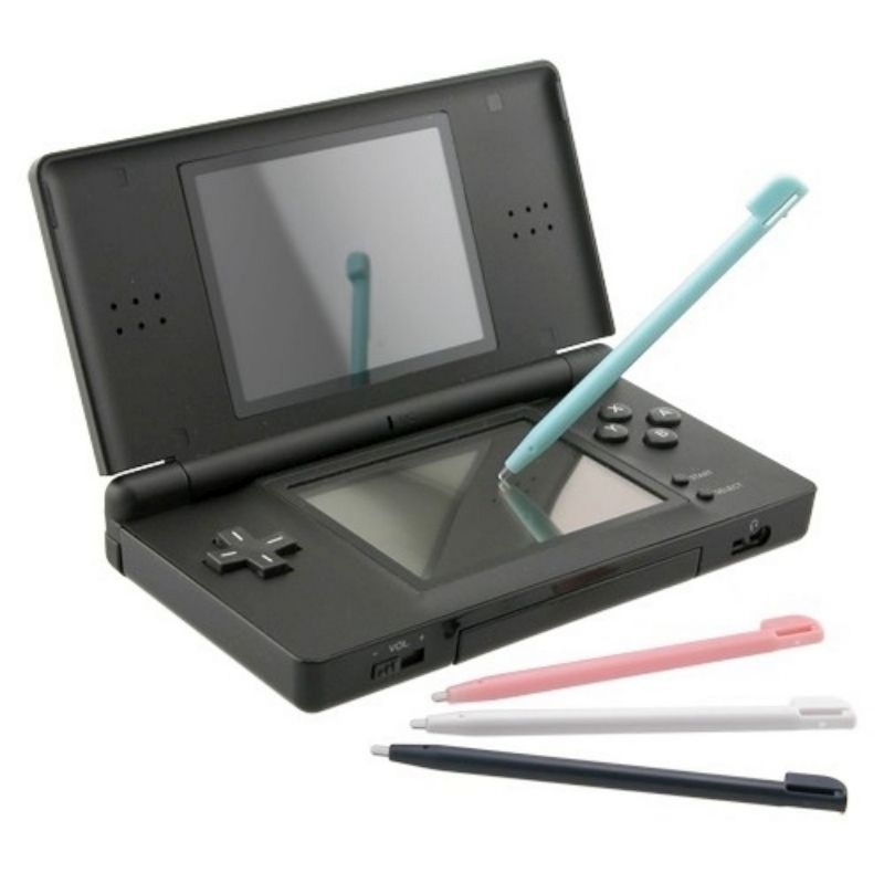 KMD 4 Stylus Pens Pack Black Red Blue (Pen Styluses Set) Compatible with Nintendo New 3DS-XL