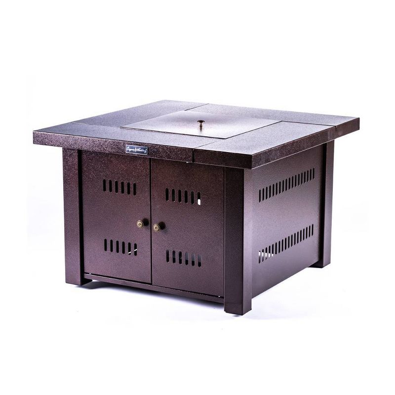 Square Fire Pit Table 38" - Legacy Heating