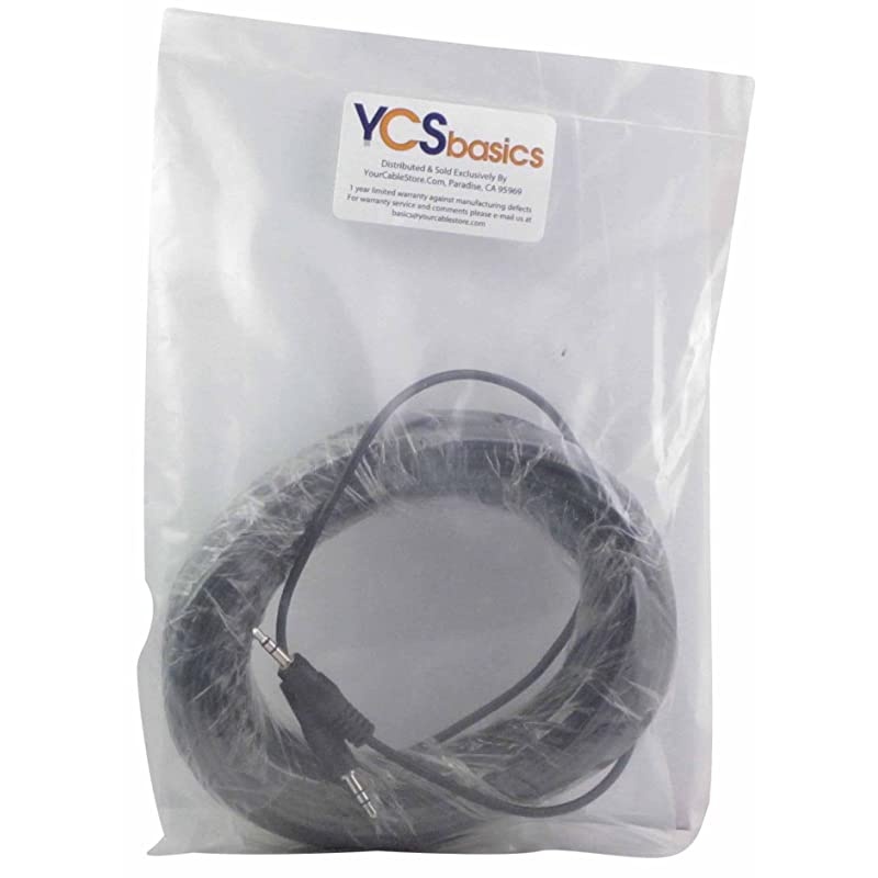 75 Foot 35mm Male to Male Stereo Audio Cable HeadphonePhone MP3 Cable for Your Car AUX Port iPhone iPod Smartphone Tablet