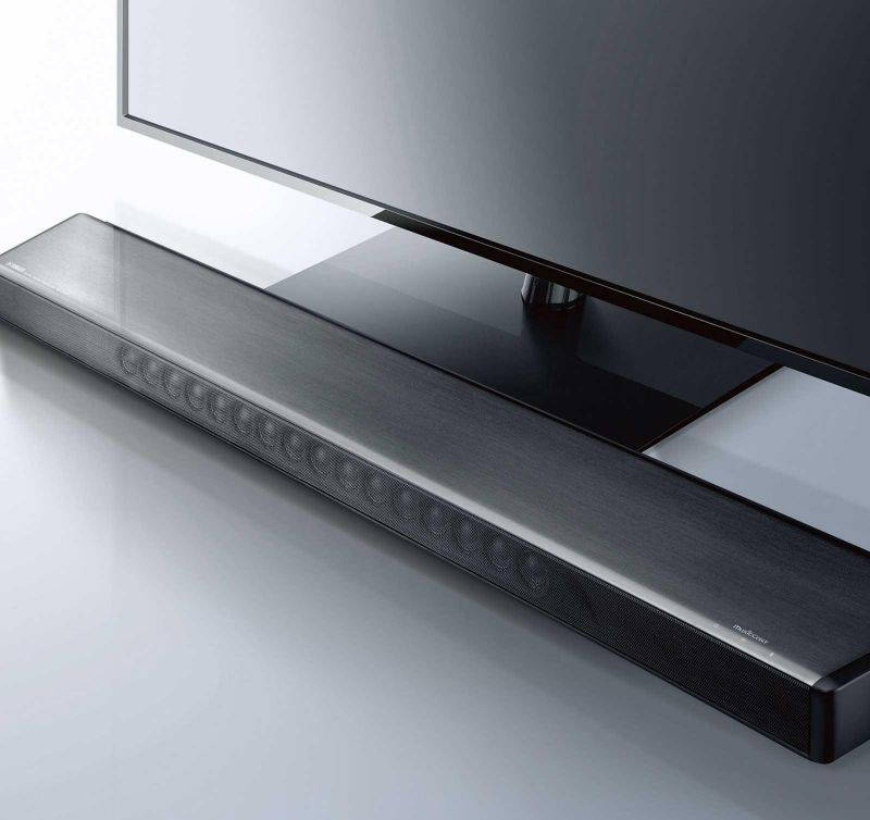 YAMAHA SR-C20A Compact Sound Bar with Built-in Subwoofer