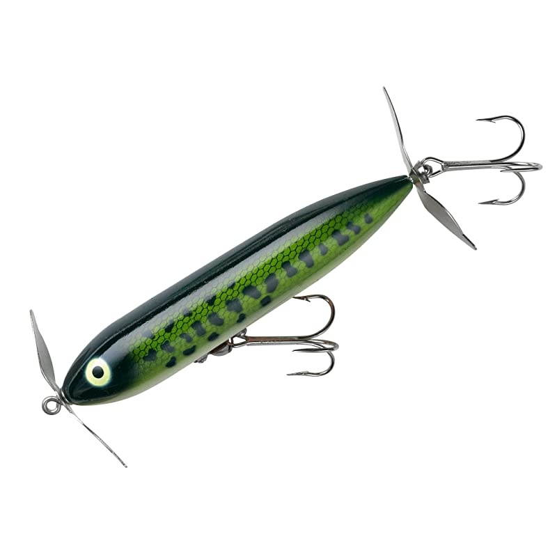 Zara Spook Topwater Fishing Lure Legendary WalkTheDog Lure Baby Bass Wounded Zara Spook 34 oz