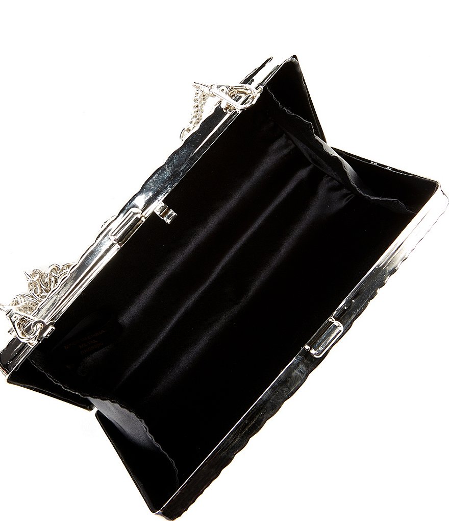 Hammitt VIP Fold Over Large Studded Leather Zip Flap Crossbody Bag