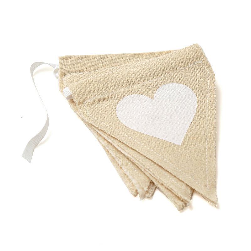 Rustic Love Banner Party Decorations and Accessories Brown