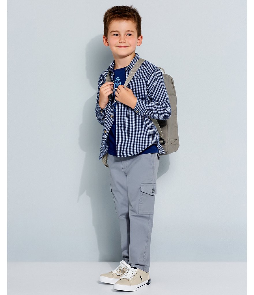 Polo Ralph Lauren Boys' Graftyn Lace-Up Sneakers (Youth)