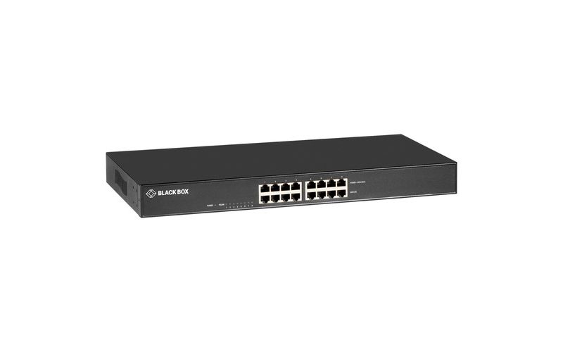 Black Box PoE Gigabit Ethernet Injector - 802.3at - 120 V AC, 230 V AC Input - 8 10/100/1000Base-T Input Port(s) - 8 10/100/1000Base-T Output Port(s)