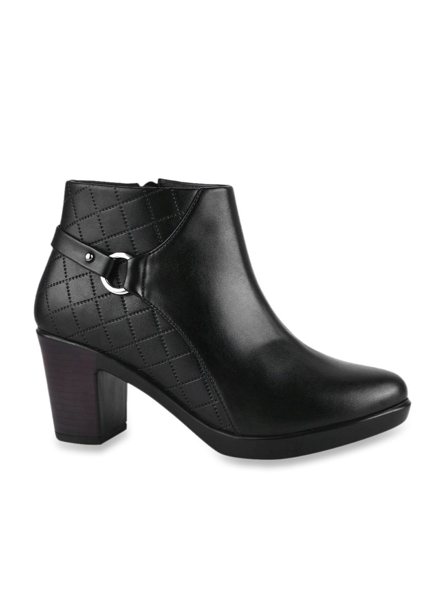 Shoetopia Women's Black Casual Boots