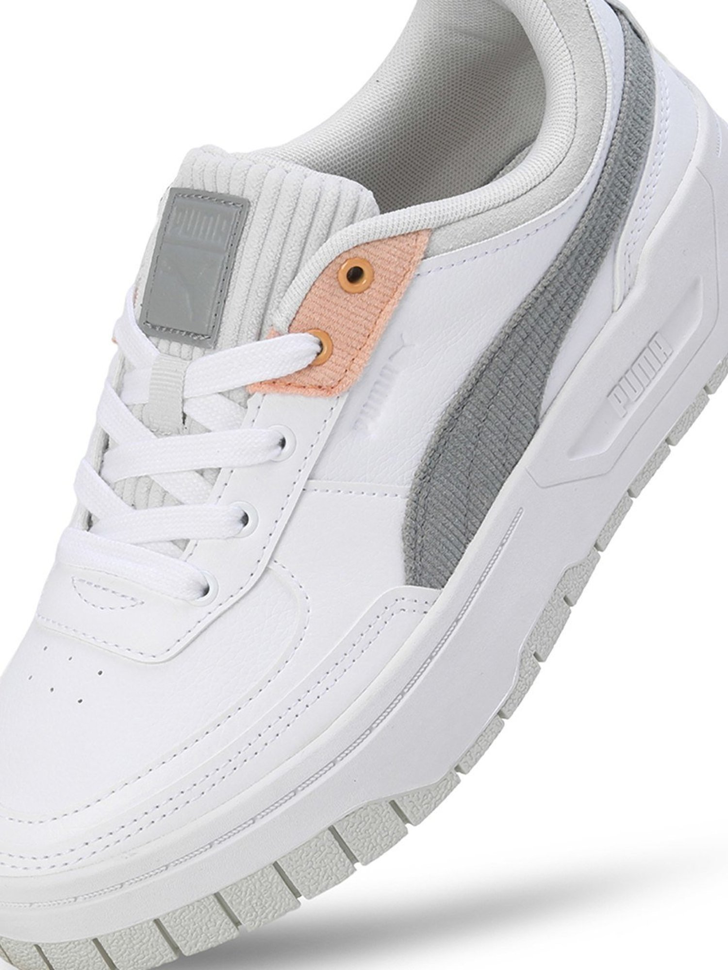 Puma Women's Cali Dream Corduroy Chic White Sneakers