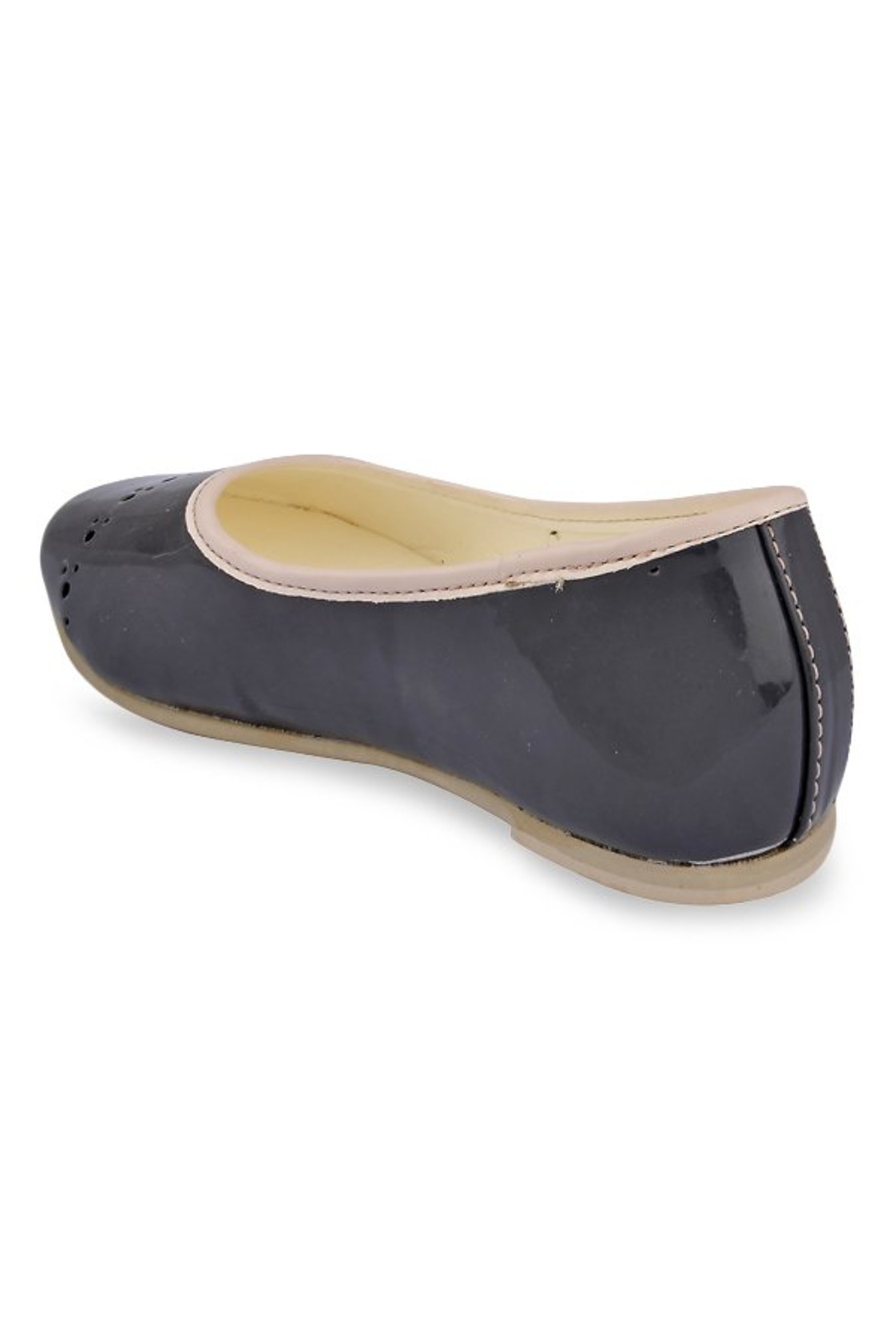 Beanz Kids Clara Black & Cream Flat Ballets