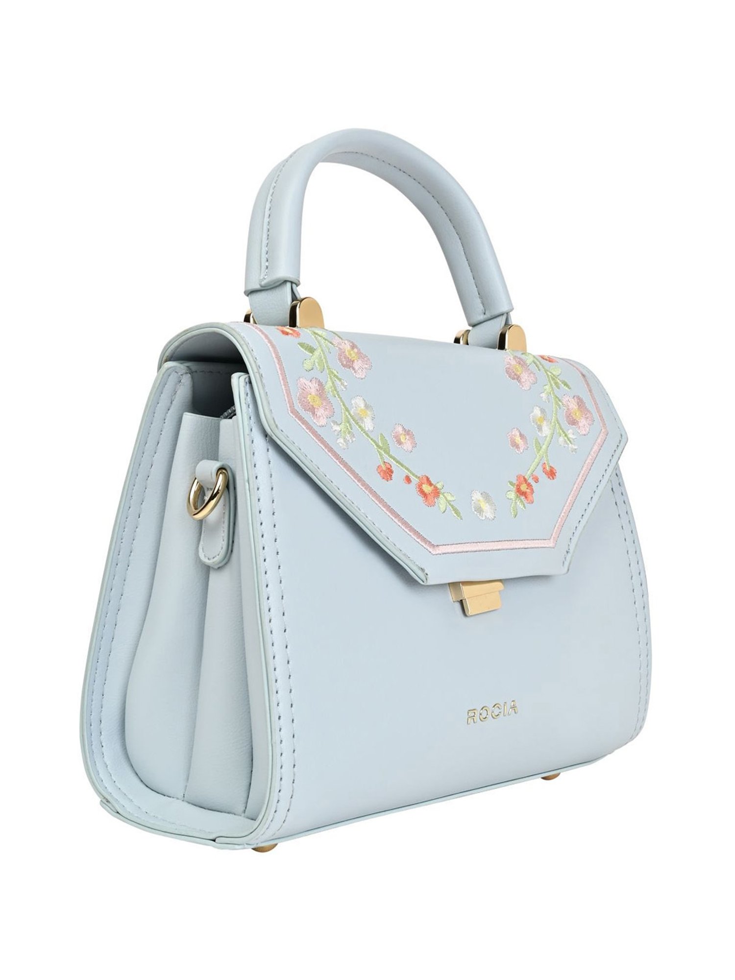 Favore Tan Solid Medium Satchels