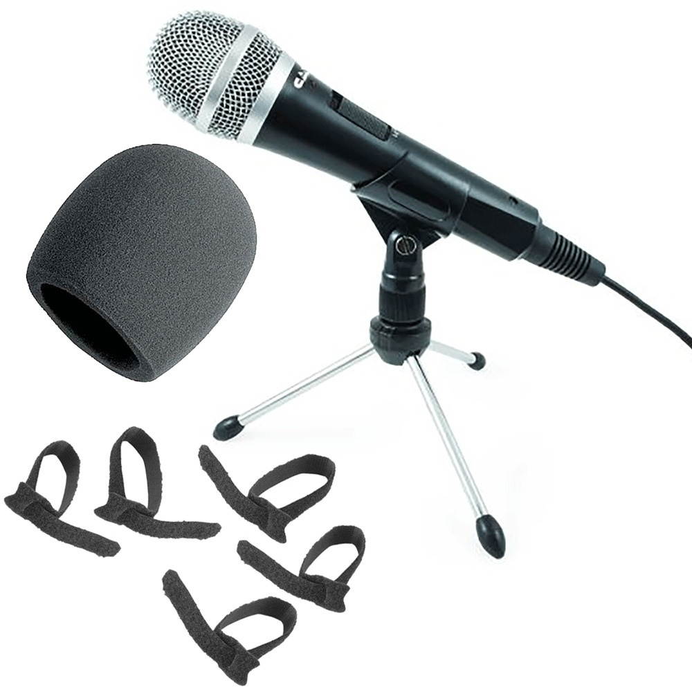 CAD U1 USB Dynamic Recording Microphone with Foam Ball Windscreen+Cable Ties
