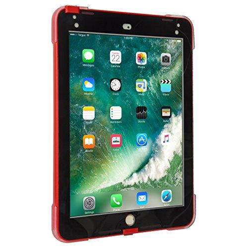 Targus SafePort Rugged Case for iPad (2017/2018), 9.7-inch iPad Pro, and iPad Air 2 (Red) - THD13503GLZ