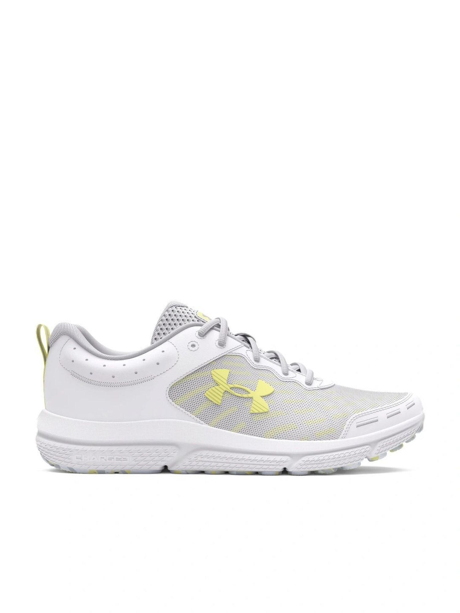 Under Armour Women's Charged Assert 10 White Running Shoes