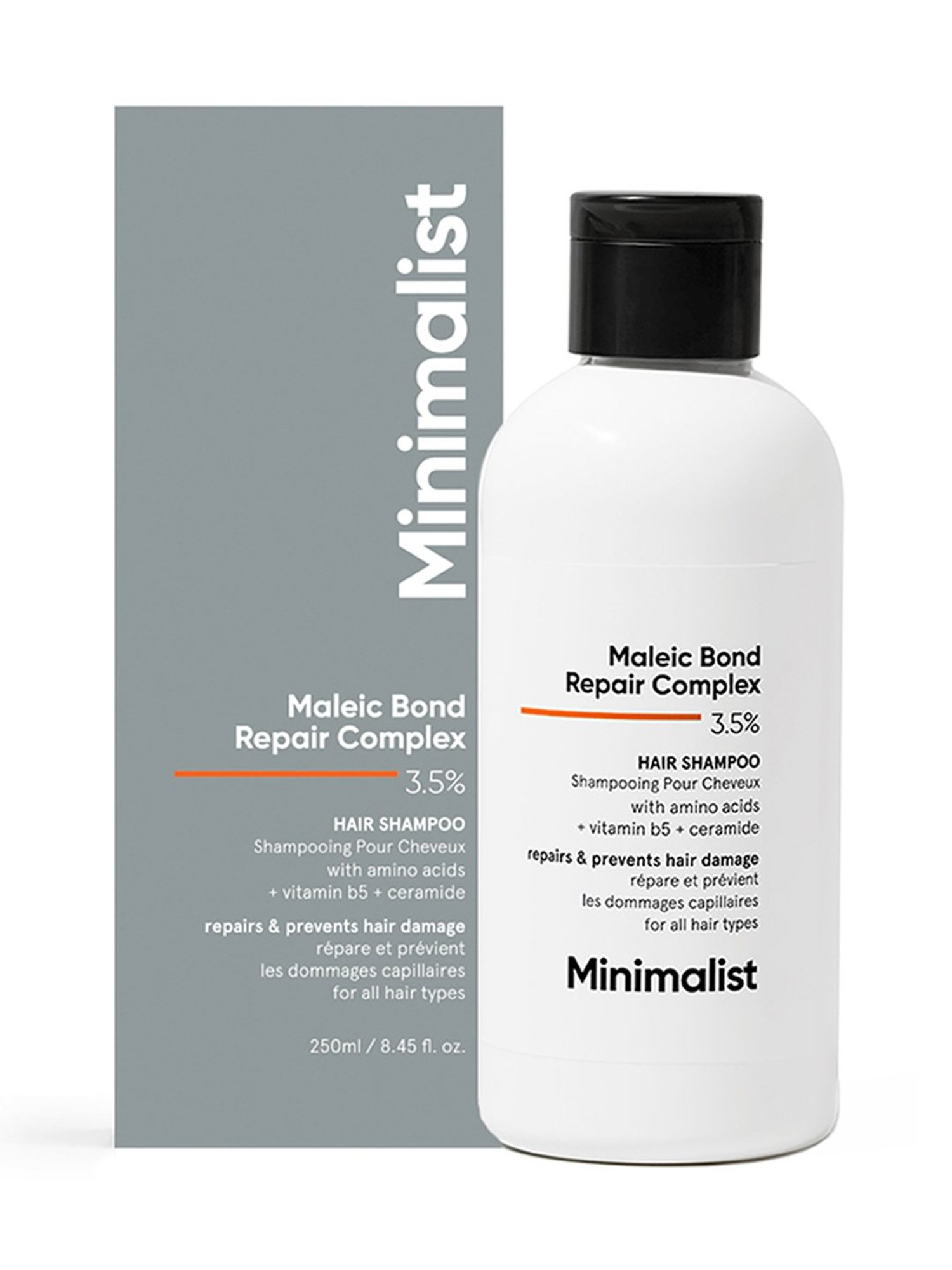 Minimalist Maleic Bond Repair Complex 3.5% Hair Shampoo - 250 ml