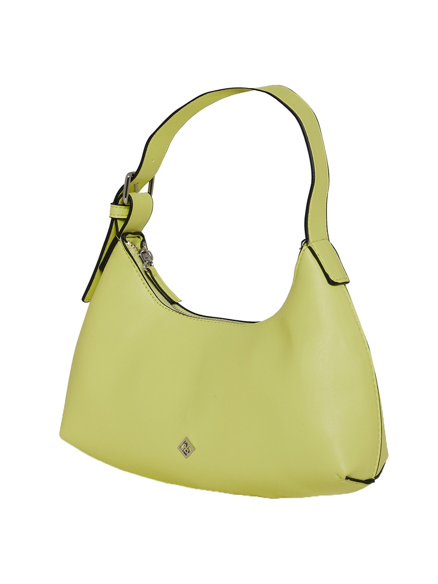 Call It Spring DITA730 Green Solid Medium Hobo Handbag