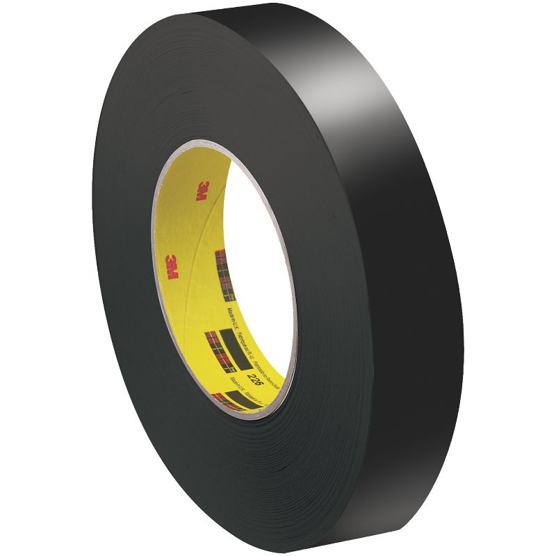 Scotch 3M 226 Masking Tape 10 Mil 1" x 60 yds. Black 1/Case T9352261PK