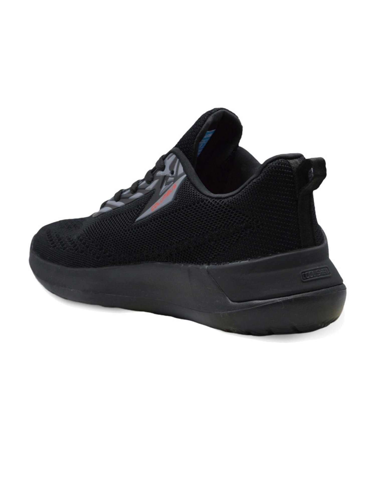 Columbus Men's Black Running Shoes