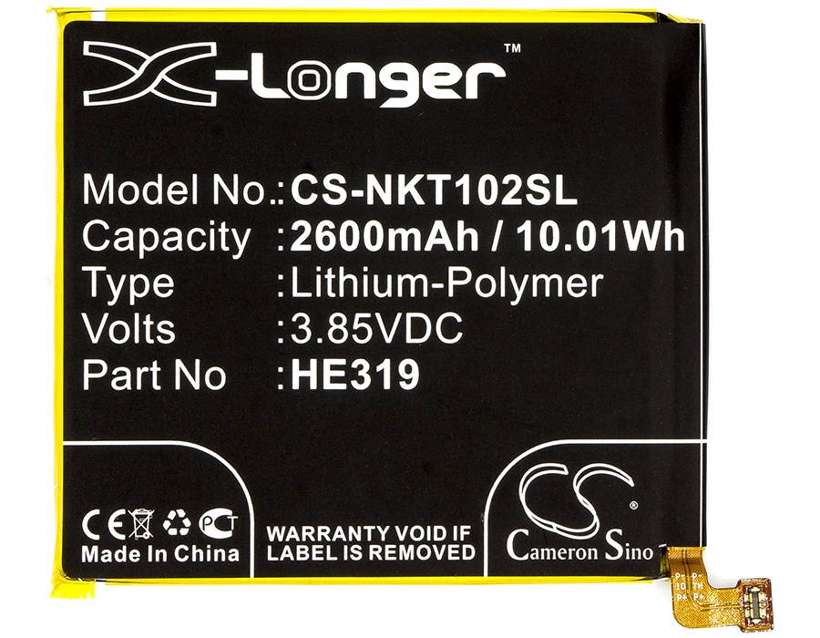 Battery Replacement for Nokia TA-1038 TA-1032 TA-1028 Nokia 3 TA-1020 HE319
