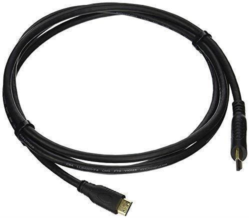 HDMI Cable for Canon EOS 90D Camera, High-Speed 4K Mini HDMI to HDMI Cable for Canon EOS 90D DSLR Camera, 6 Feet Gold Plated.