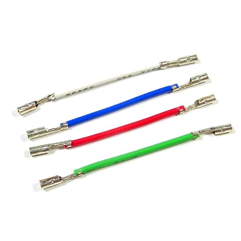 Turntable Phonograph Lead Wires Stereo Cartridge Headshell Wires