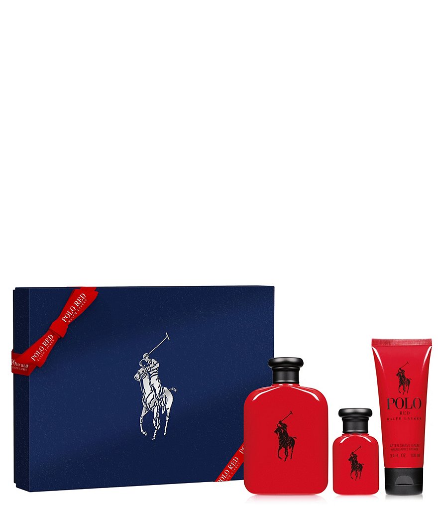Ralph Lauren Polo Red Eau de Toilette 3 Piece Gift Set