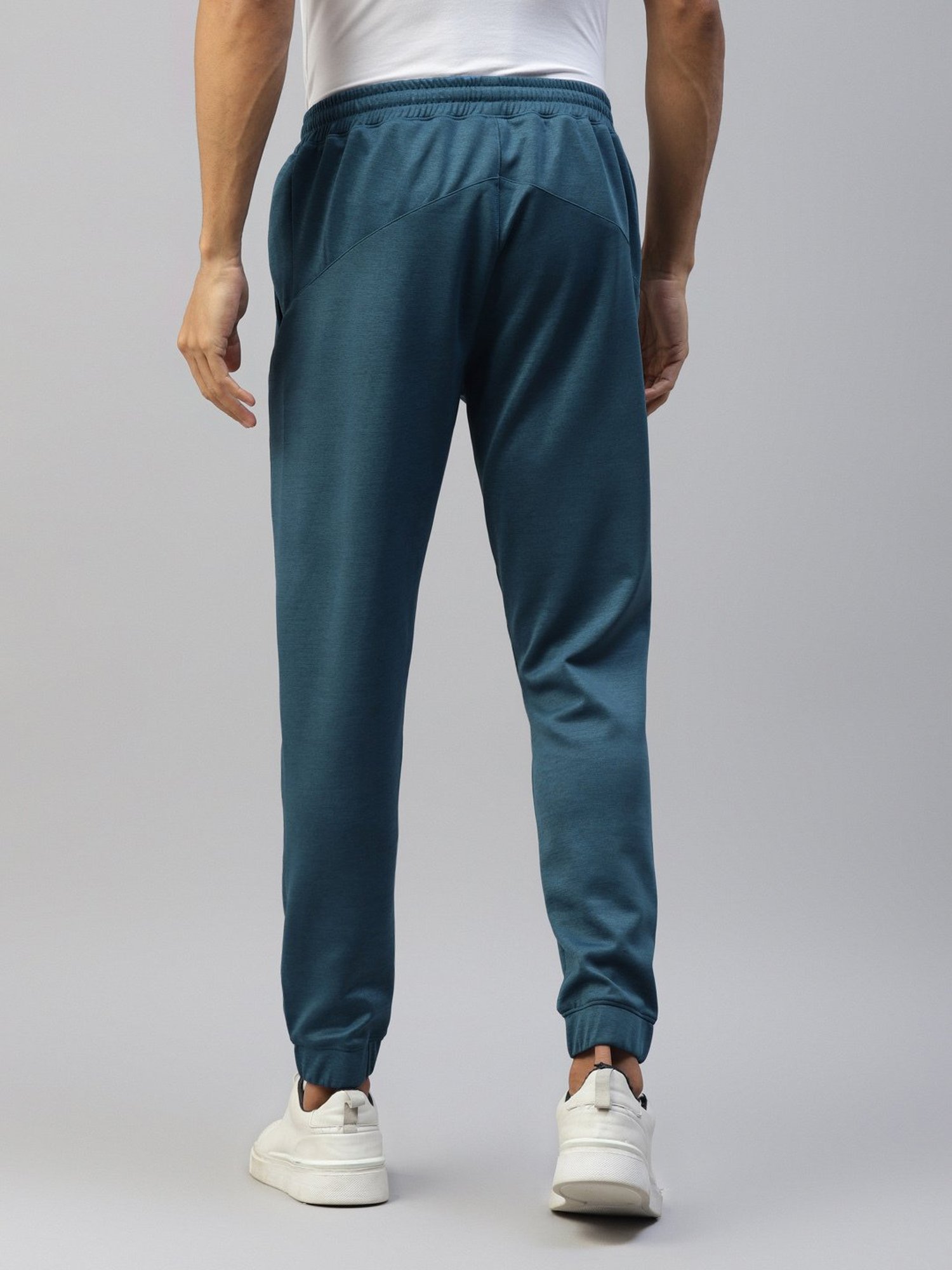Slowave Teal Regular Fit Joggers