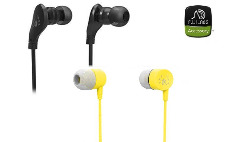 Fuji Labs AUFJ-SQNMS203 AUFJ-SQNMS101 Sonique 2-in-1 Headphones Bundle