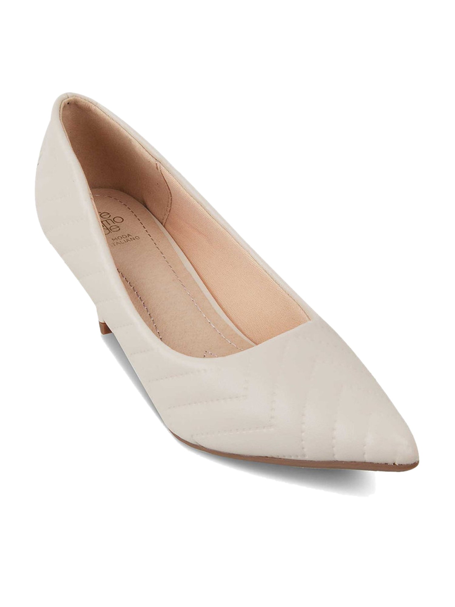 Tresmode Women's Beige Casual Pumps