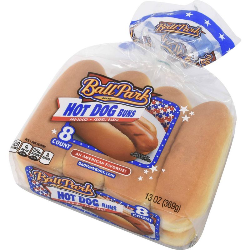 Ball Park Hot Dog Buns - 14oz/8pk