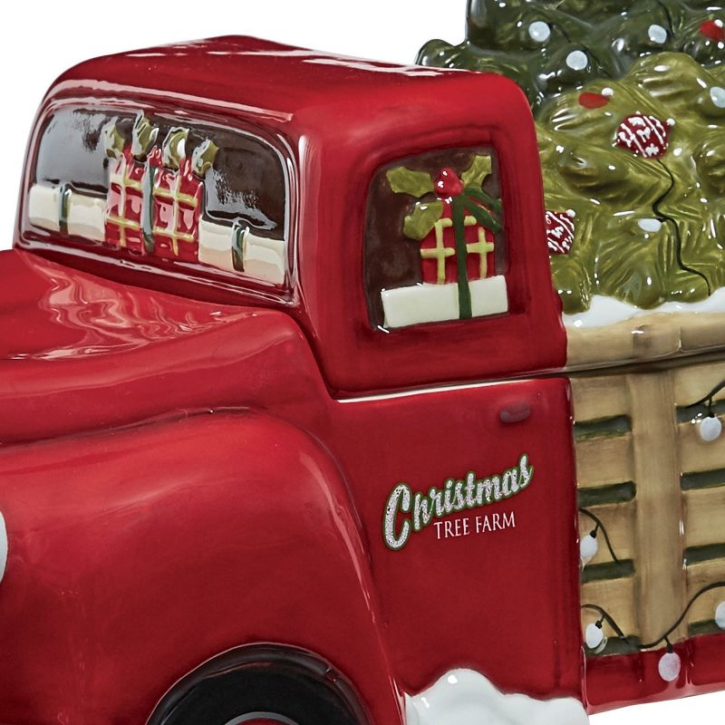 Park Designs Over The River Cookie Jar - Red