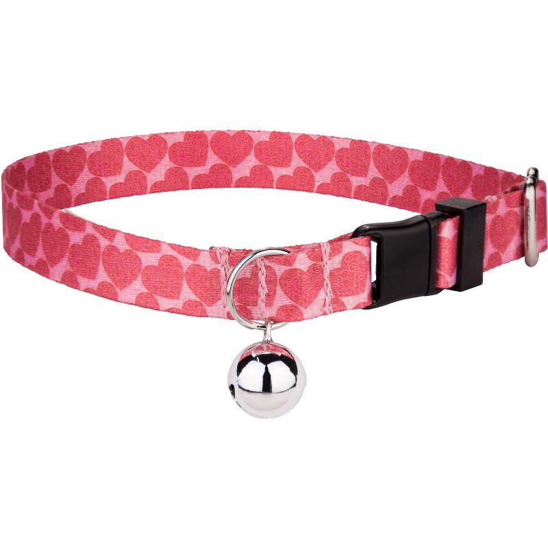 Country Brook Petz(R) Scrolling Hearts Cat Collar