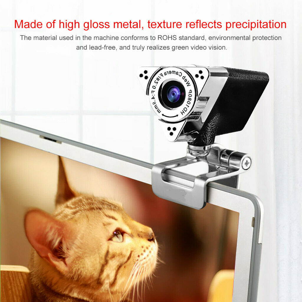 USB Digital Full HD 1080P Video Camera Webcam Meeting Video with Microphone