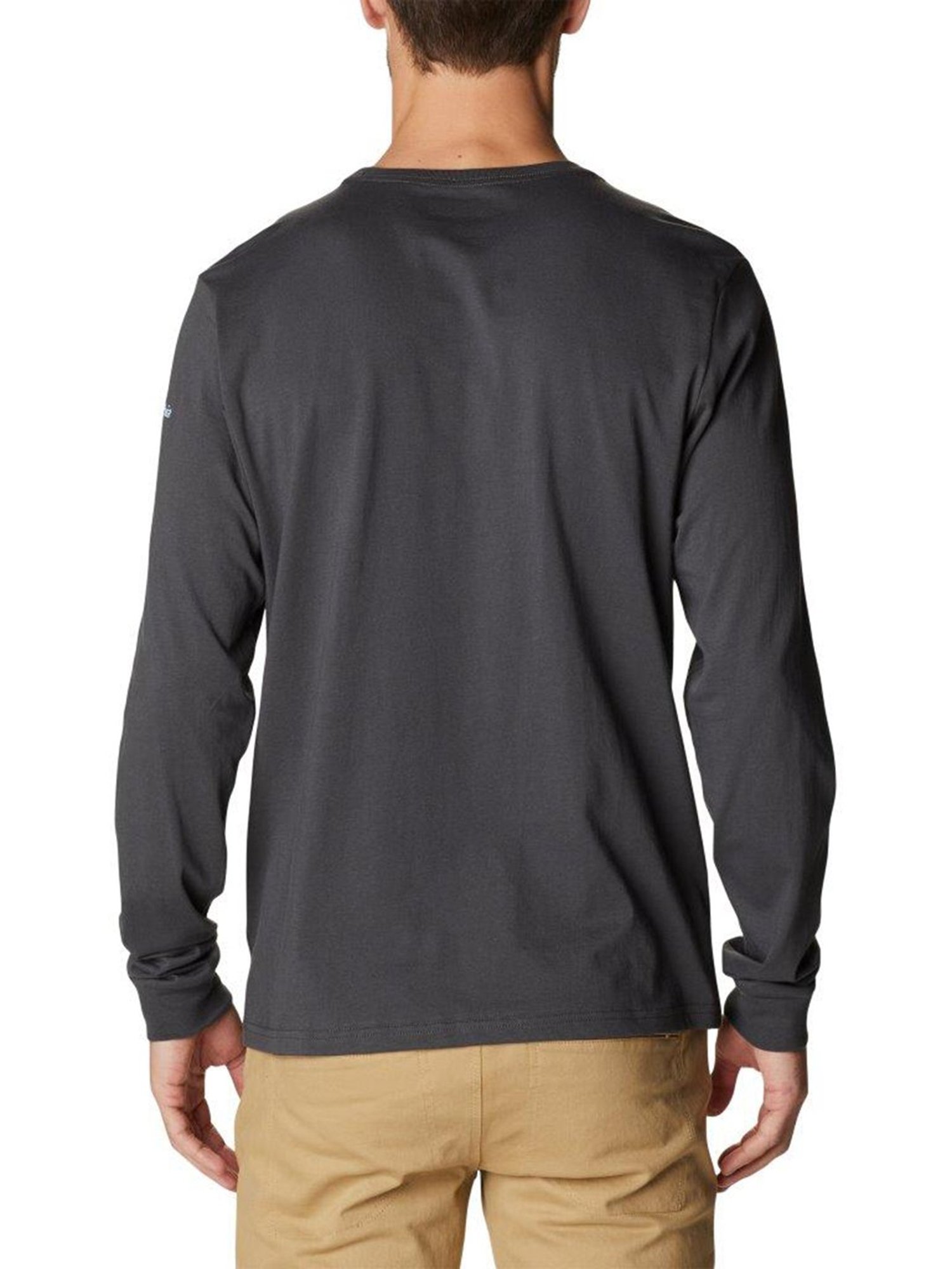 Columbia Men Black Apres Lifestyle Graphic Long Sleeve T-Shirt