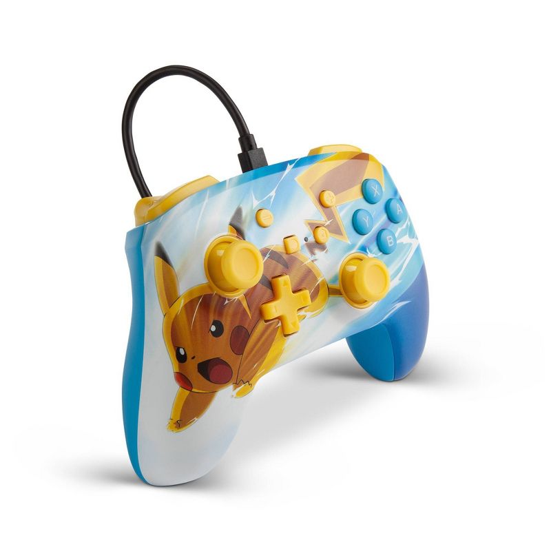 PowerA Enhanced Wired Controller for Nintendo Switch - Pokemon Pikachu Charge