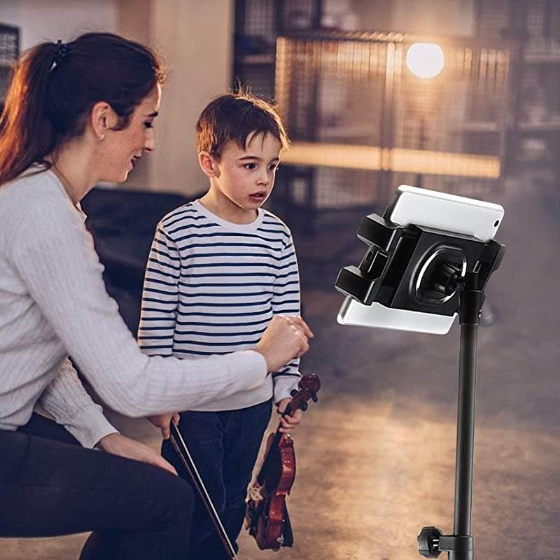 Tripod Mount stand tripodPhone Floor Stand Height Adjustable 20 to 67 Inch Tablet Stand for Pro 129 11 and Others Within 55129 Inch Carrying Case and Mini Stand Includeed