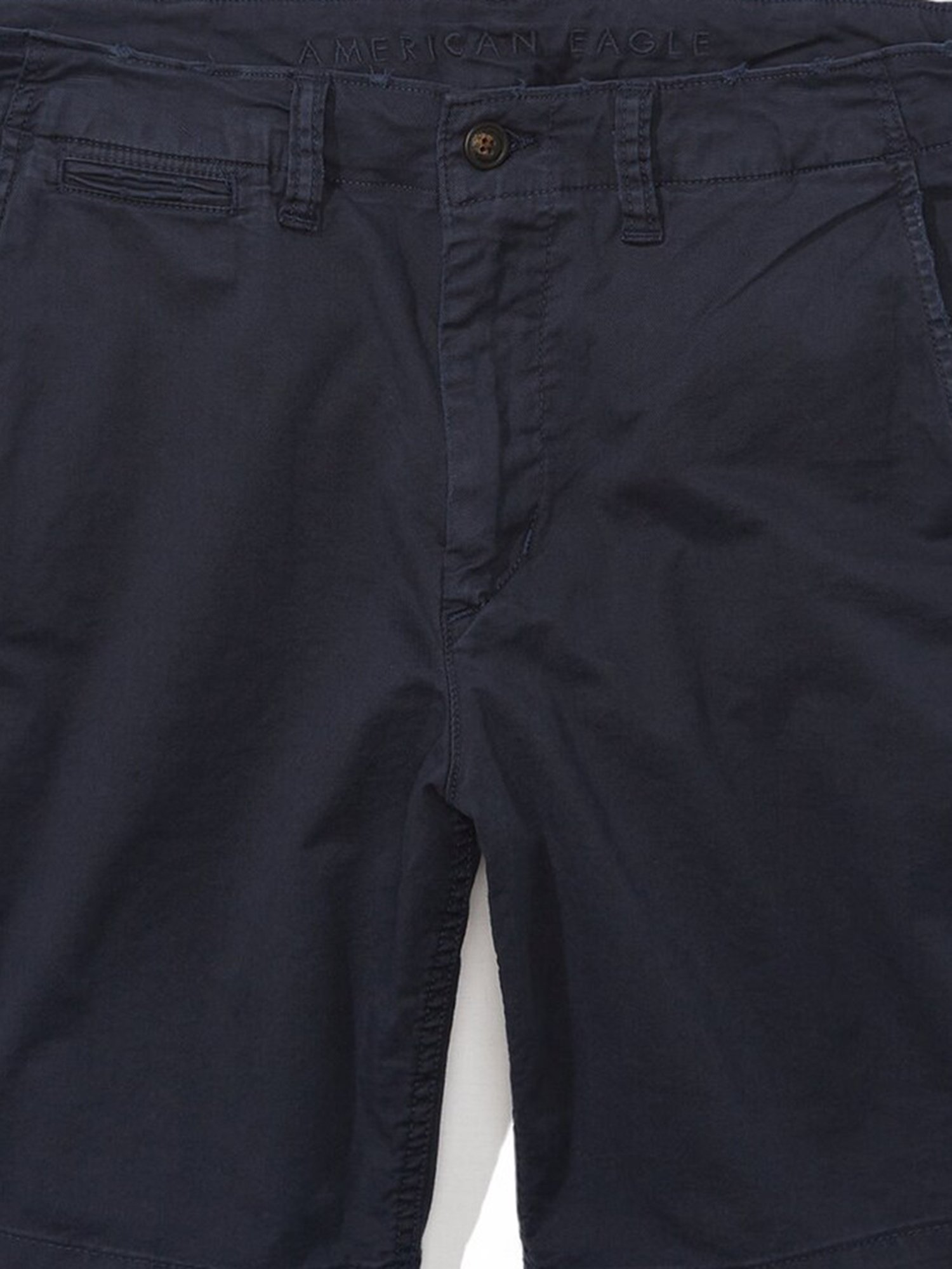 American Eagle Navy Regular Fit Shorts