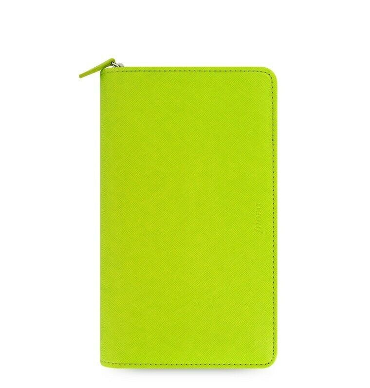 Filofax Saffiano Personal Compact Zip Organizer Pear 2021 - 022537