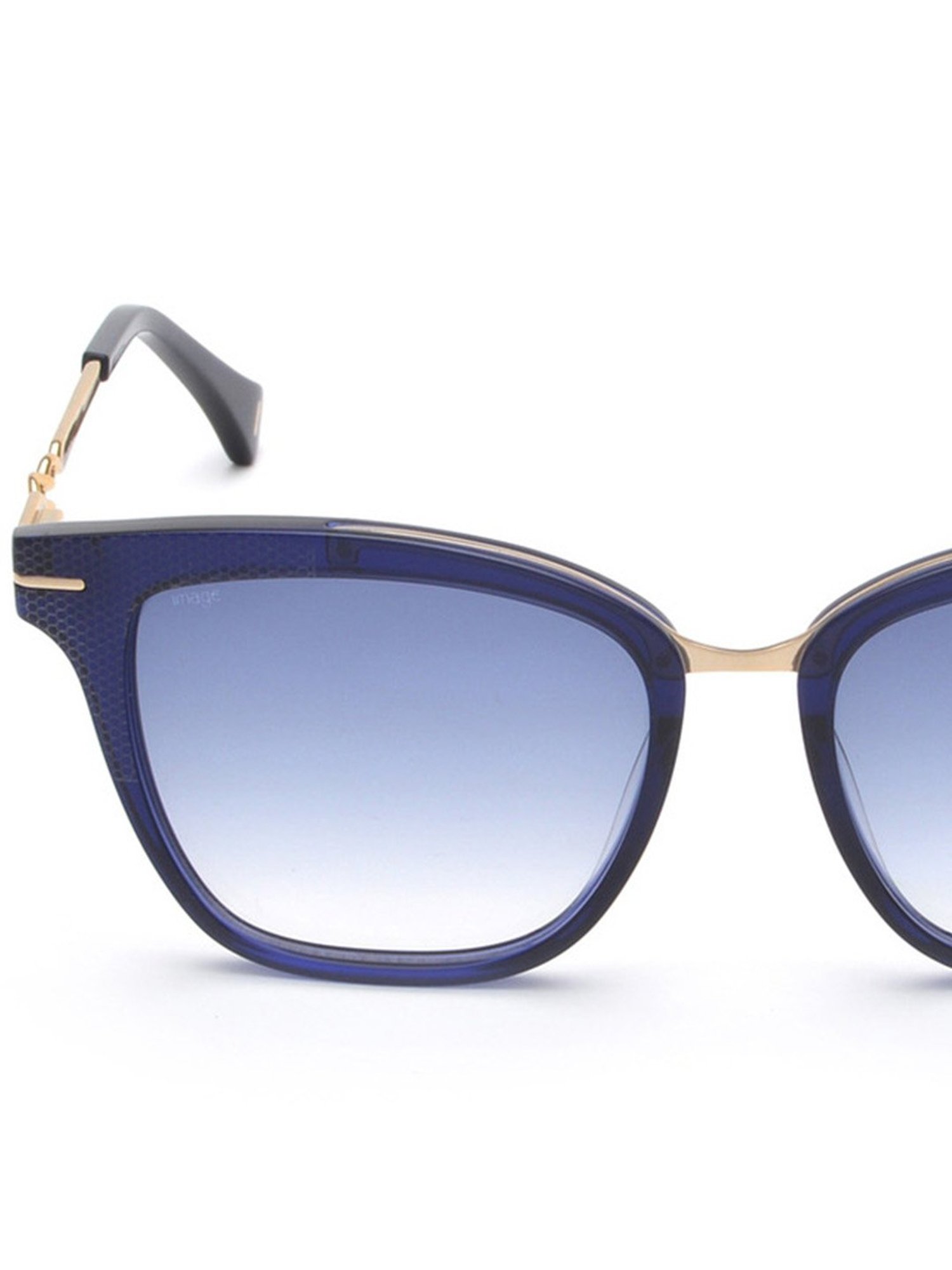 Image IMS733C3SG Blue Square Sunglasses