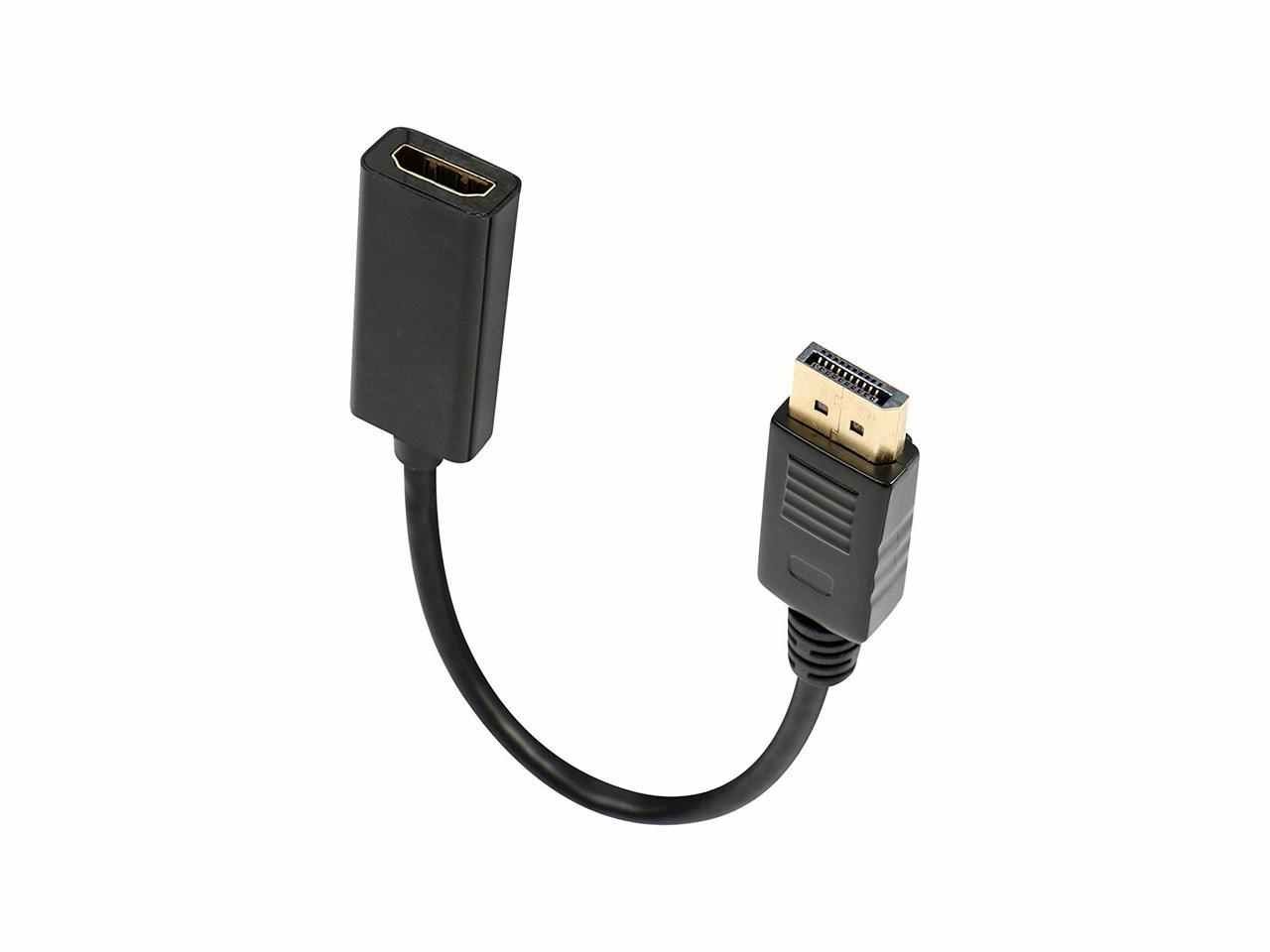 Display Port to HDMI Converter Werleo Displayport to HDMI Adapter Cable Male to Female for DisplayPort Enabled Desktops and Laptops to Connect to HDMI Displays adapter For for Lenovo Dell HP