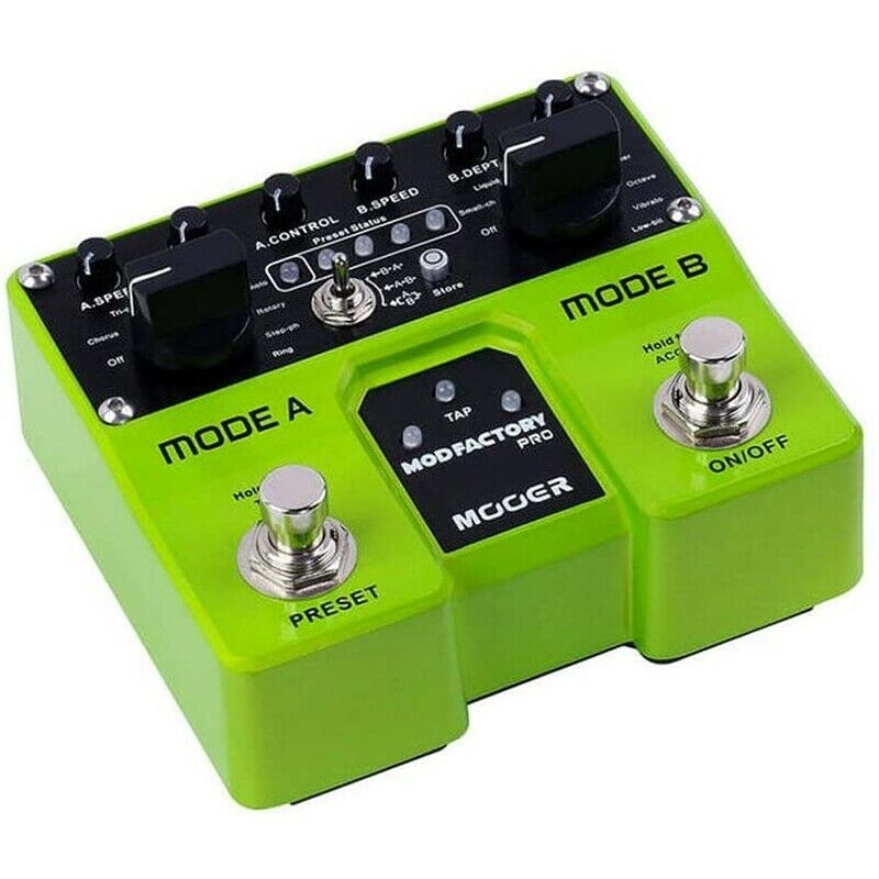 Mooer Mod Factory Pro Dual Modulation Stereo Guitar Effects Pedal