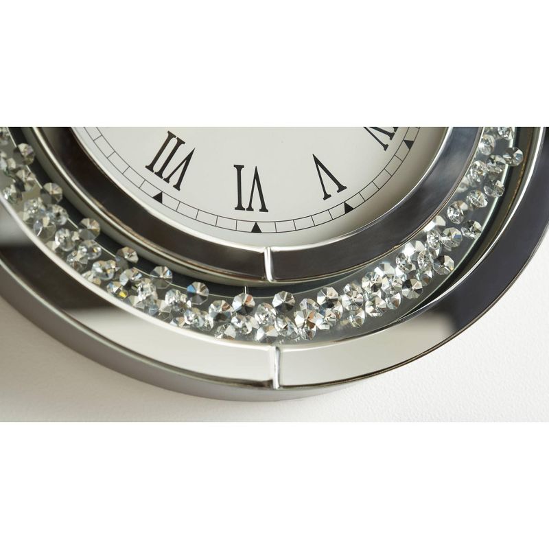 River Parks Studio Cielo Mirrored 20" Round Wall Clock