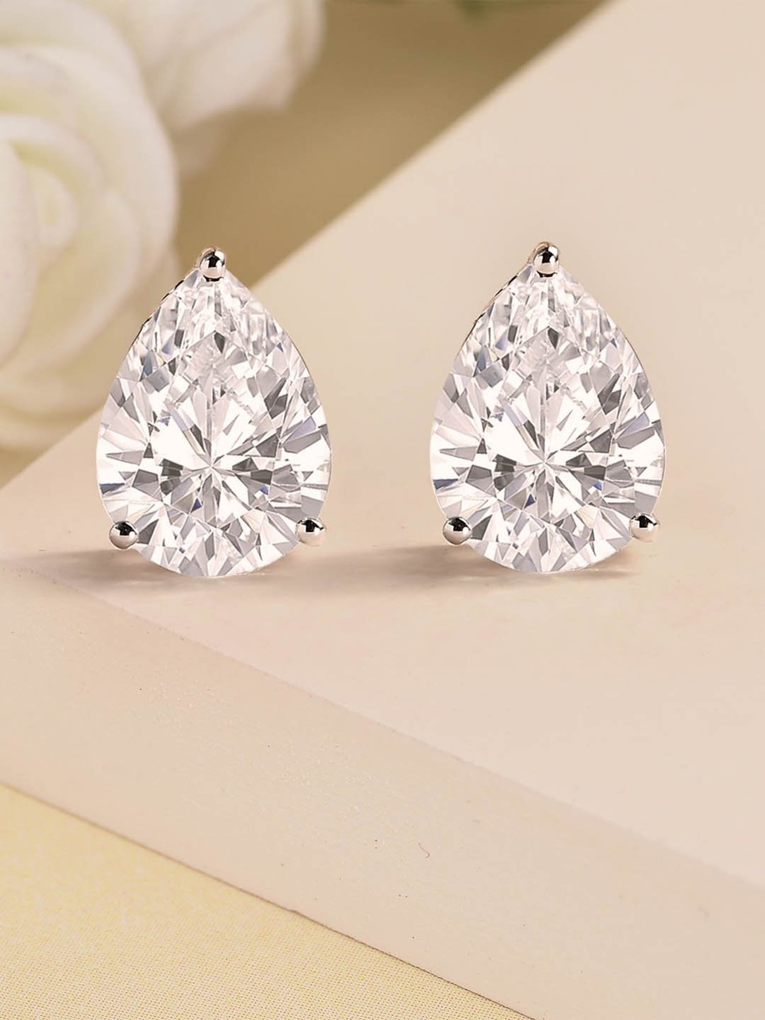 Ornate Jewels 92.5 Sterling Silver Earrings for Women