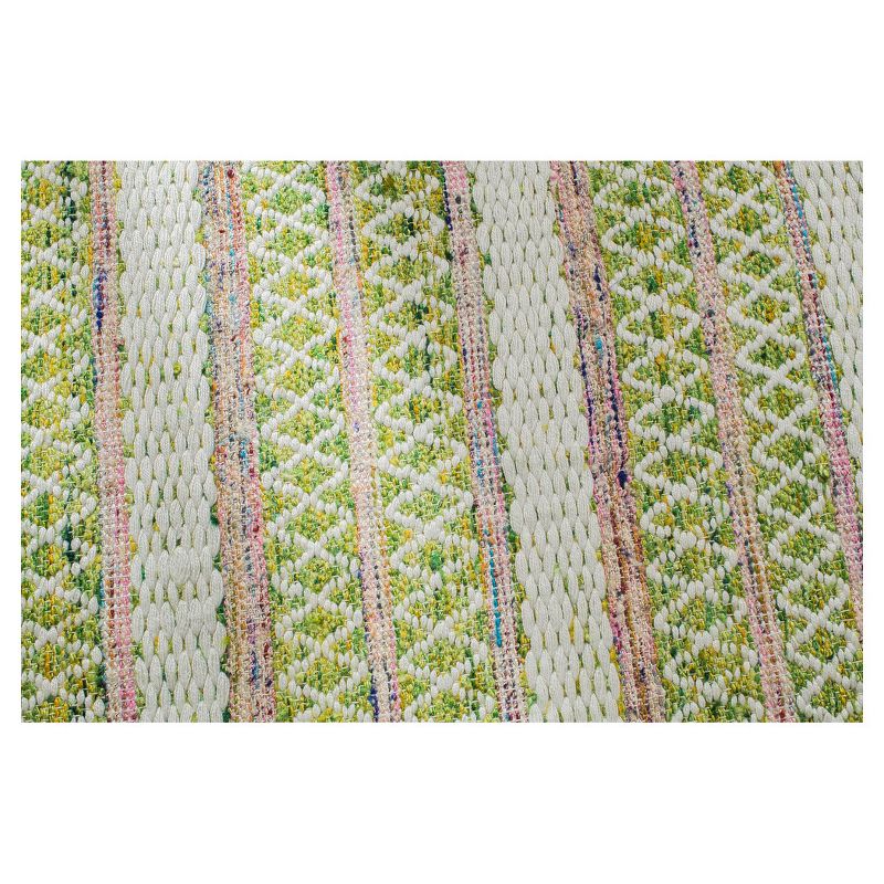 Stripe Woven Area Rug 5'X8' - Anji Mountain